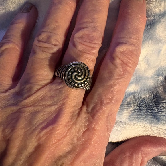 James Avery Retired Sterling Silver African Beaded Ring Size 6 - Picture 5 of 7